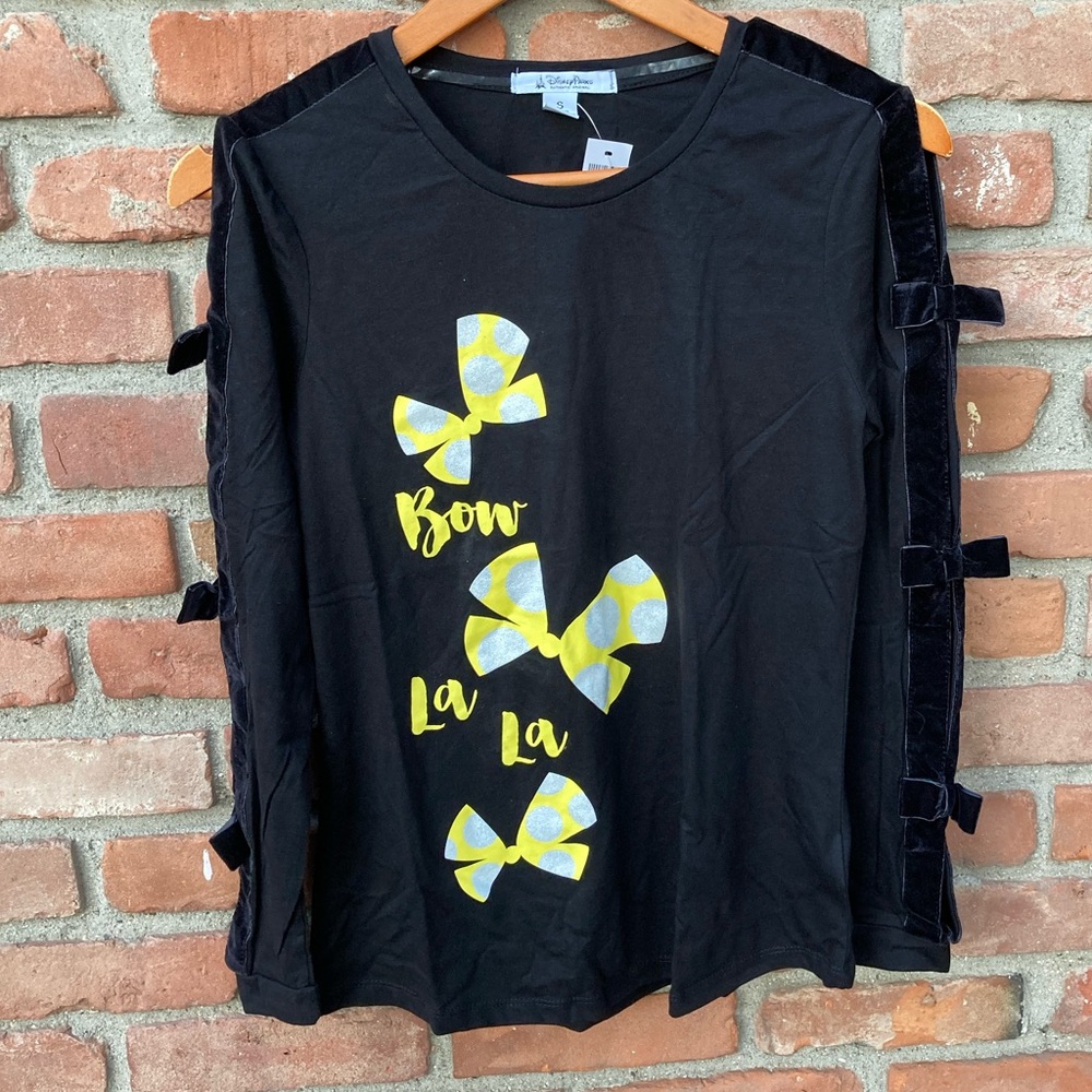 Disney Parks Minnie Mouse "Bow La La"  Shirt